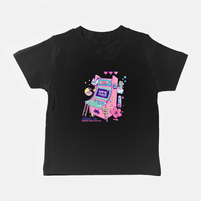 Retro Arcade-baby basic tee-leepianti