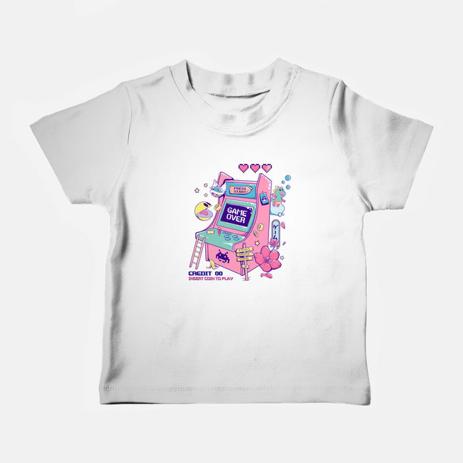 Retro Arcade-baby basic tee-leepianti