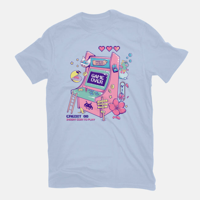 Retro Arcade-womens basic tee-leepianti