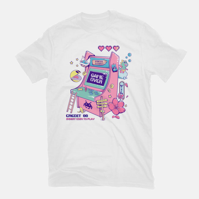 Retro Arcade-womens basic tee-leepianti