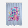 Retro Arcade-none polyester shower curtain-leepianti