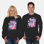 Retro Arcade-unisex crew neck sweatshirt-leepianti