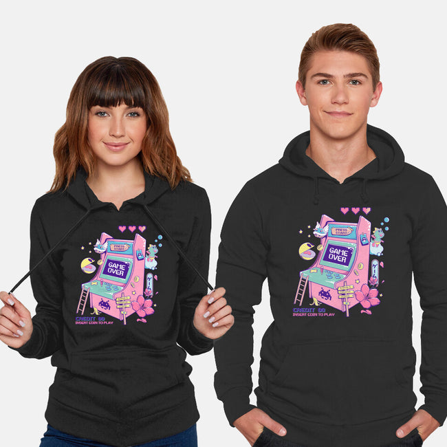 Retro Arcade-unisex pullover sweatshirt-leepianti