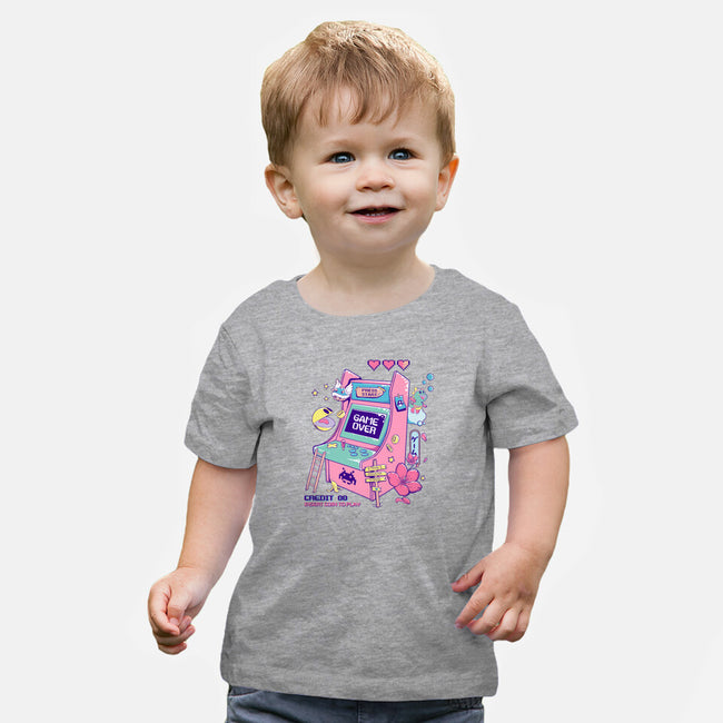 Retro Arcade-baby basic tee-leepianti