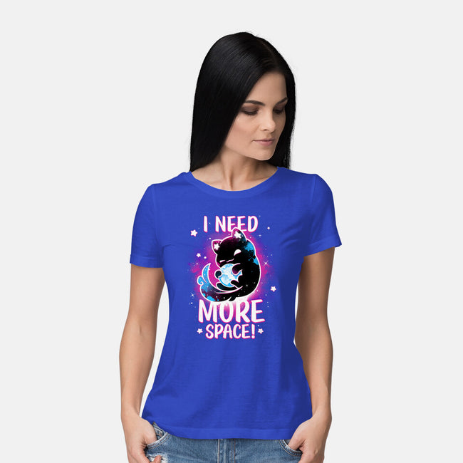 Asking For The Universe-womens basic tee-Snouleaf