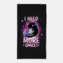 Asking For The Universe-none beach towel-Snouleaf