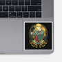 Twilight-none glossy sticker-Astrobot Invention