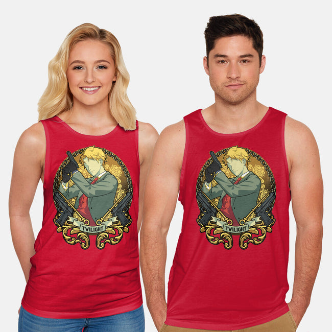 Twilight-unisex basic tank-Astrobot Invention