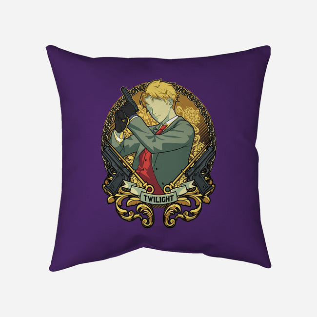 Twilight-none removable cover w insert throw pillow-Astrobot Invention
