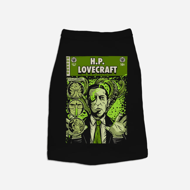 Tales Of Lovecraft-cat basic pet tank-Green Devil