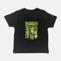 Tales Of Lovecraft-baby basic tee-Green Devil