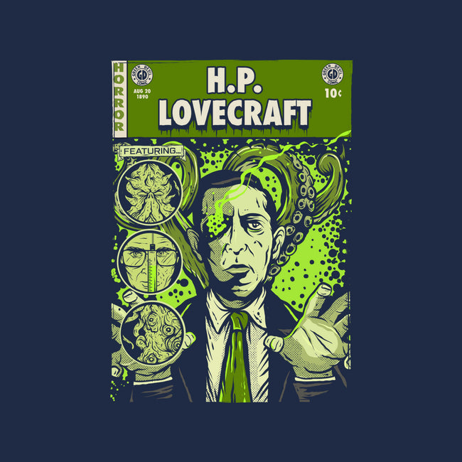 Tales Of Lovecraft-unisex kitchen apron-Green Devil