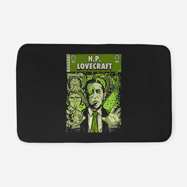 Tales Of Lovecraft-none memory foam bath mat-Green Devil