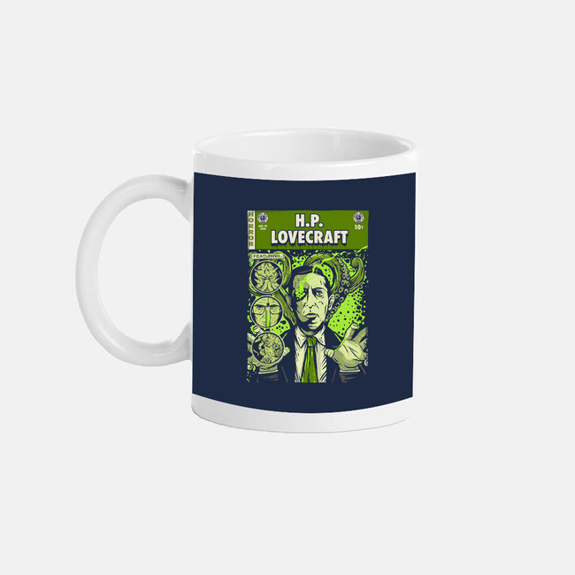 Tales Of Lovecraft-none glossy mug-Green Devil