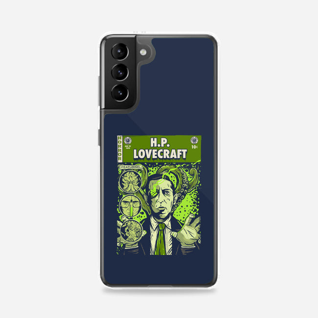 Tales Of Lovecraft-samsung snap phone case-Green Devil