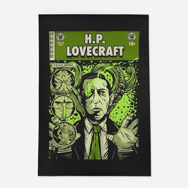 Tales Of Lovecraft-none indoor rug-Green Devil