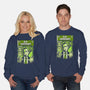 Tales Of Lovecraft-unisex crew neck sweatshirt-Green Devil