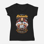 Murray's Karate Club-womens v-neck tee-Olipop