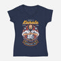 Murray's Karate Club-womens v-neck tee-Olipop