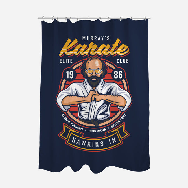 Murray's Karate Club-none polyester shower curtain-Olipop