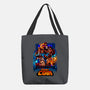 Insert Coin Retro Gaming-none basic tote bag-Conjura Geek