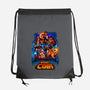 Insert Coin Retro Gaming-none drawstring bag-Conjura Geek