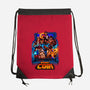 Insert Coin Retro Gaming-none drawstring bag-Conjura Geek