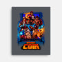 Insert Coin Retro Gaming-none stretched canvas-Conjura Geek