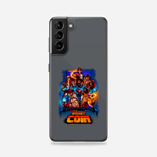 Insert Coin Retro Gaming-samsung snap phone case-Conjura Geek