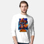 Insert Coin Retro Gaming-mens long sleeved tee-Conjura Geek