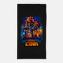 Insert Coin Retro Gaming-none beach towel-Conjura Geek