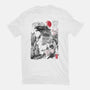 Gojira In Japan-womens fitted tee-DrMonekers