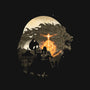 Godfrey Night-none removable cover w insert throw pillow-dandingeroz