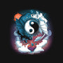 Yin Yang Dragons-baby basic onesie-Vallina84