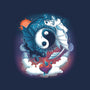 Yin Yang Dragons-none glossy sticker-Vallina84