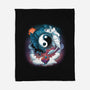 Yin Yang Dragons-none fleece blanket-Vallina84