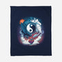 Yin Yang Dragons-none fleece blanket-Vallina84