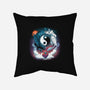 Yin Yang Dragons-none removable cover throw pillow-Vallina84