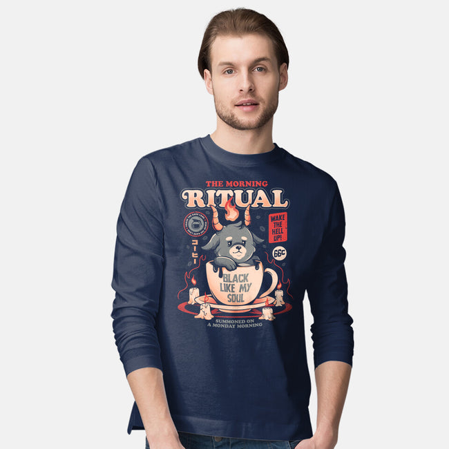 The Morning Ritual-mens long sleeved tee-eduely