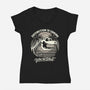 Extinction-womens v-neck tee-StudioM6