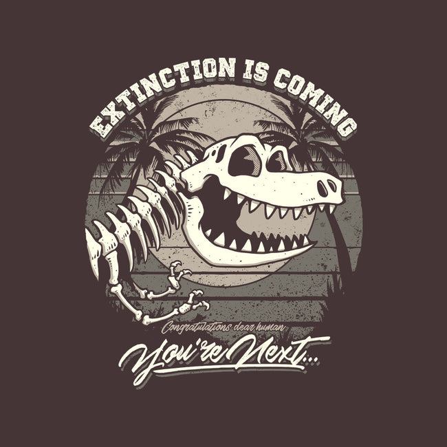 Extinction-none removable cover w insert throw pillow-StudioM6
