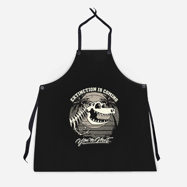 Extinction-unisex kitchen apron-StudioM6
