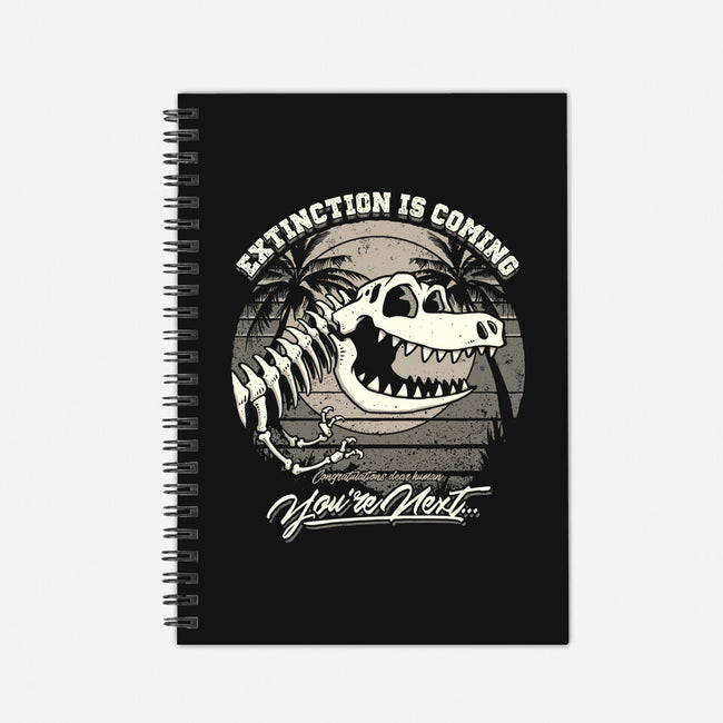 Extinction-none dot grid notebook-StudioM6