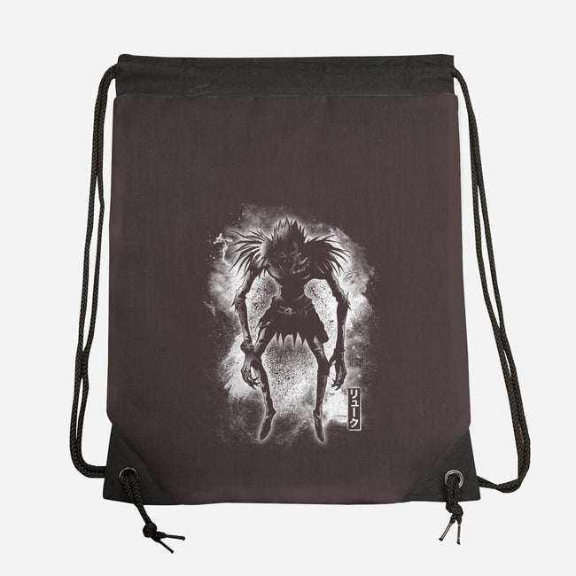 Cosmic Death God-none drawstring bag-fanfreak1