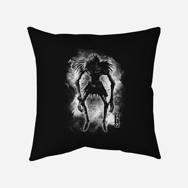 Cosmic Death God-none removable cover throw pillow-fanfreak1