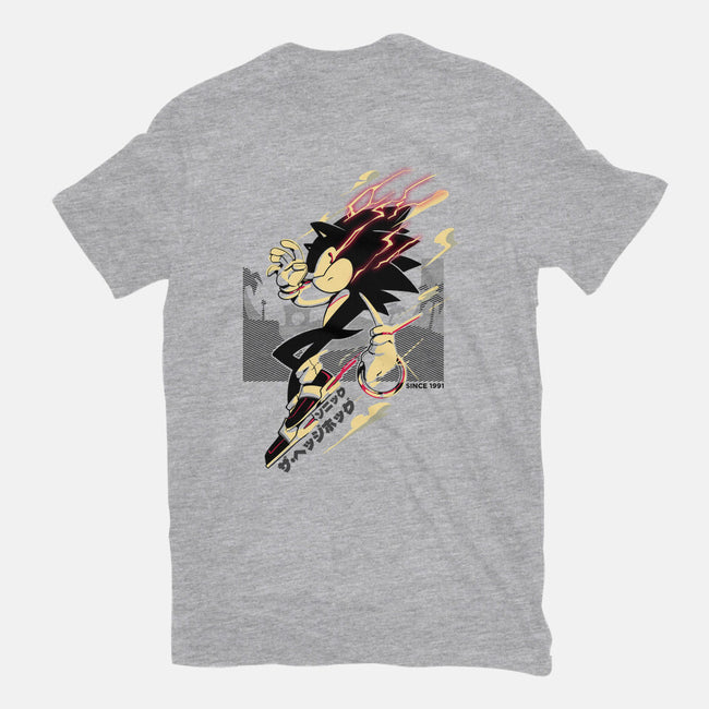 The Fastest Dude-womens fitted tee-Gazo1a