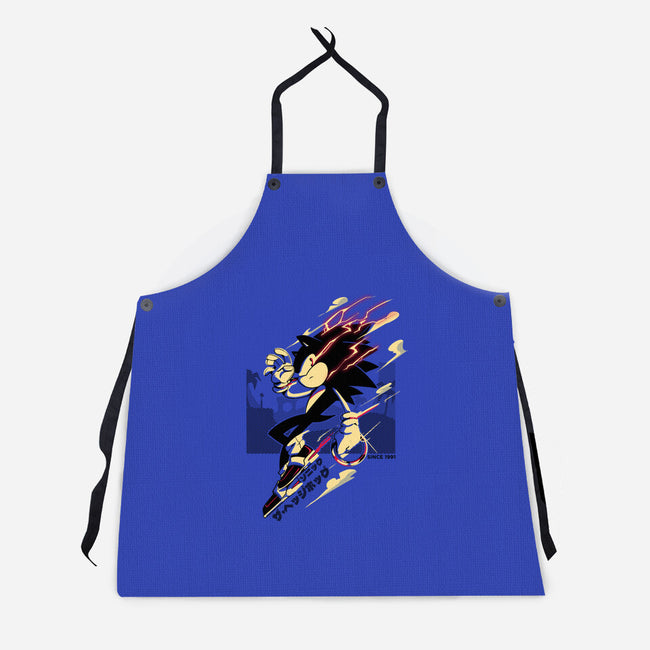 The Fastest Dude-unisex kitchen apron-Gazo1a