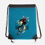 The Fastest Dude-none drawstring bag-Gazo1a