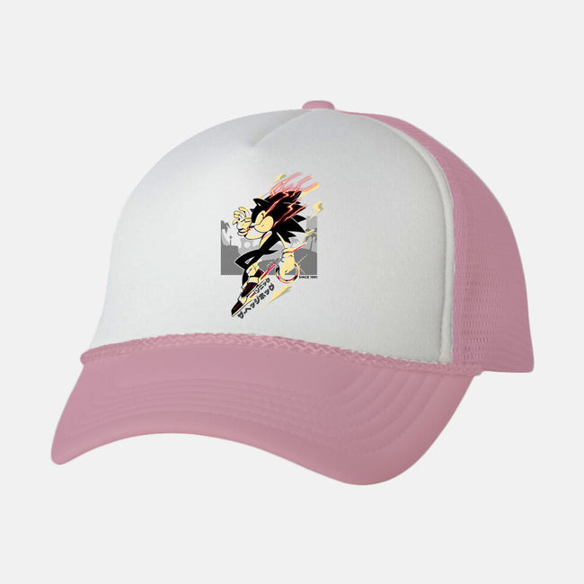 The Fastest Dude-unisex trucker hat-Gazo1a