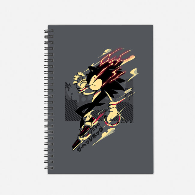 The Fastest Dude-none dot grid notebook-Gazo1a